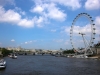 London Eye and the Thames.